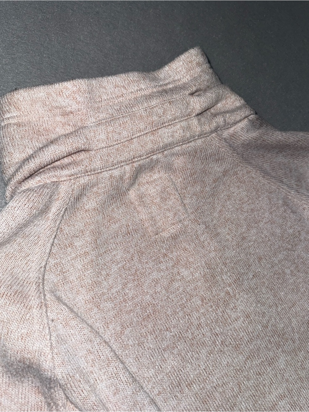 Thread & Supply Fleece Lined Zip Up Jacket Funnel Neck Quilted Hem & Cuffs - Picture 9 of 12